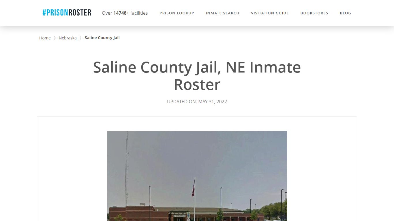 Saline County Jail, NE Inmate Roster - Prisonroster